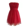 Elegant Tutu Strapless Dress - Image 2