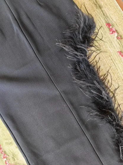 Midi Split Strapless Dress - Image 6