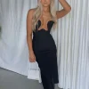 Sexy Cutout Strapless Dress - Image 2