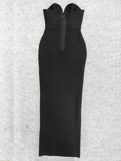Sexy Cutout Strapless Dress - Image 5