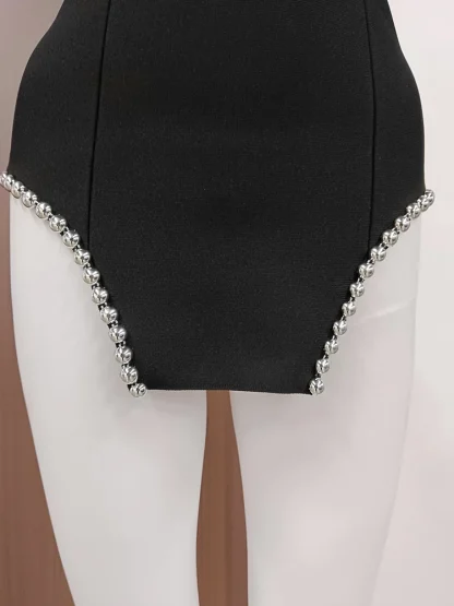 Sexy Slimming Mini Strapless Dress - Image 7
