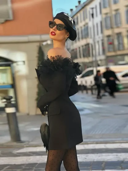 Elegant Off-shoulder Strapless Dresses - Image 3