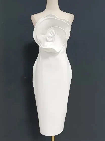 Elegant Strapless Maxi Dresses - Image 7