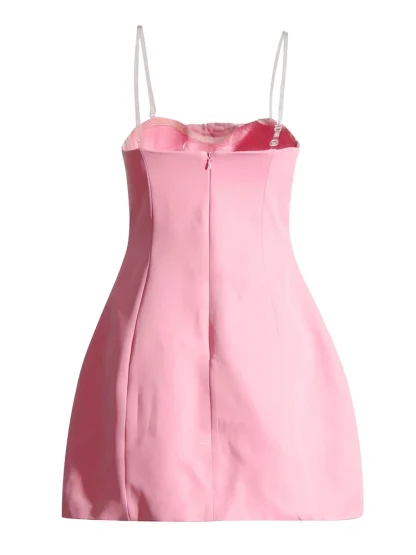 3D Flower Cutout Strapless Dresses - Image 4