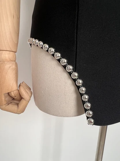 Sexy Slimming Mini Strapless Dress - Image 6
