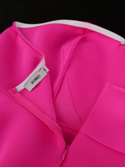 Plus Size Tiered Strapless Dress - Image 6